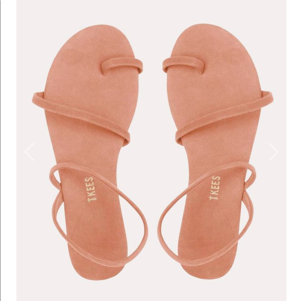 Tkees Mia sandals in Rosé